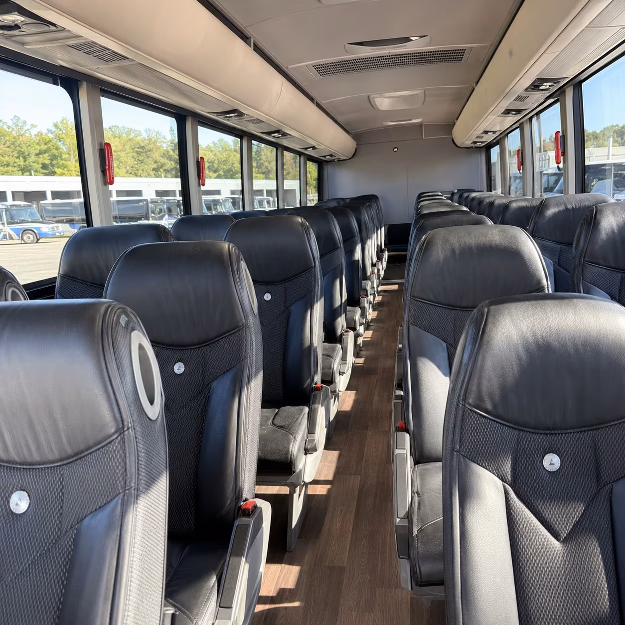 covina wedding transportation onboard seating