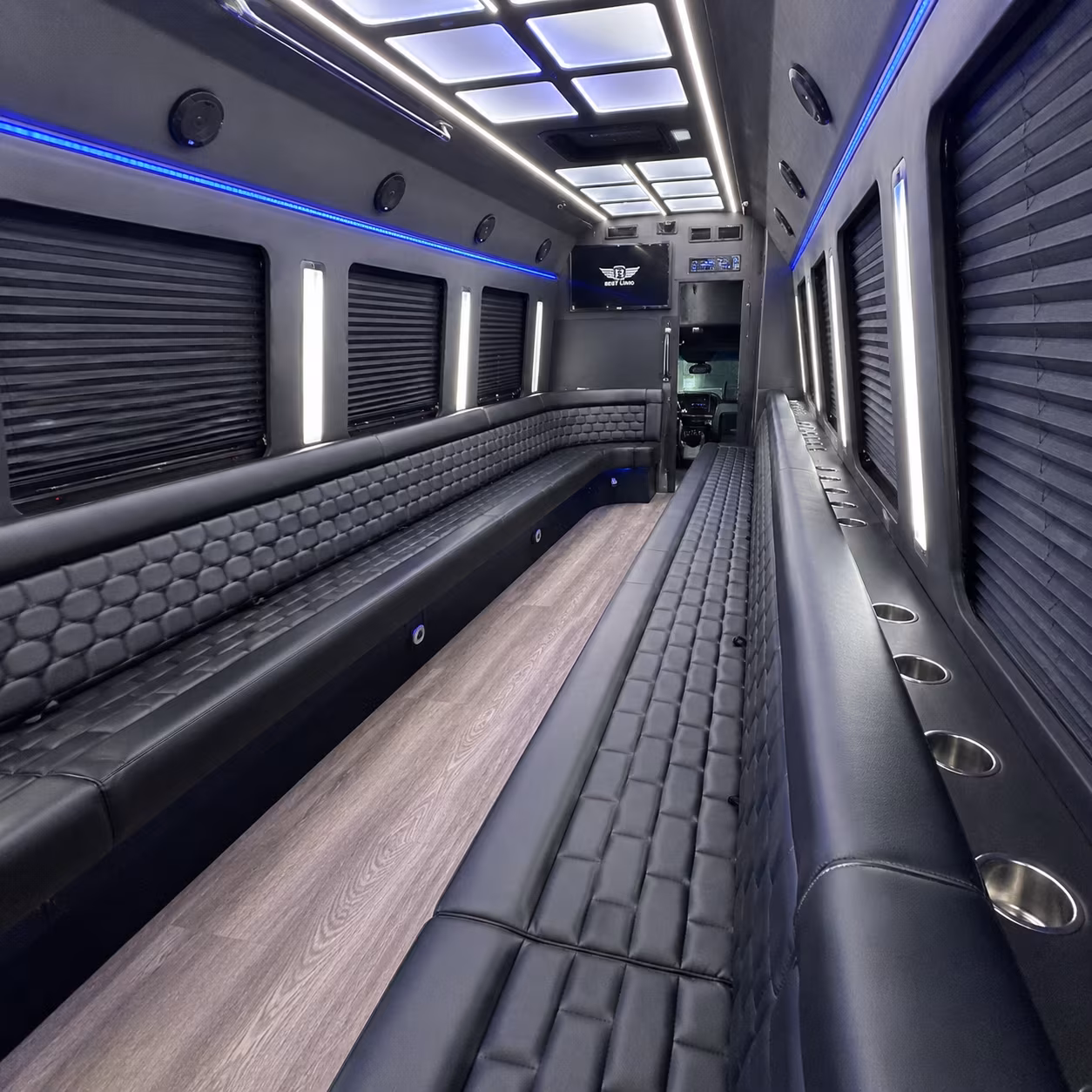 wedding party buses and minibuses available for covina bachelorette and rehearsal nights