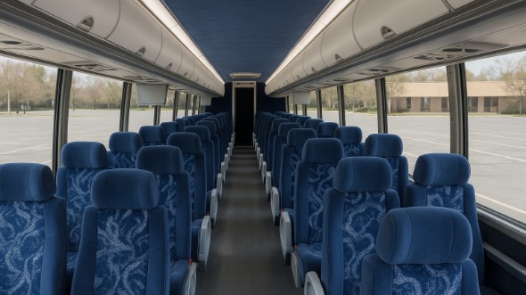 covina 54 passenger charter bus rental