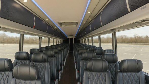 covina 56 passenger charter bus