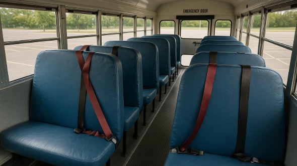 covina school bus rental inside