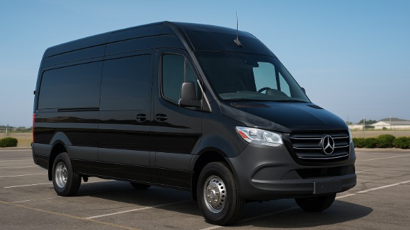 covina sprinter van with driver